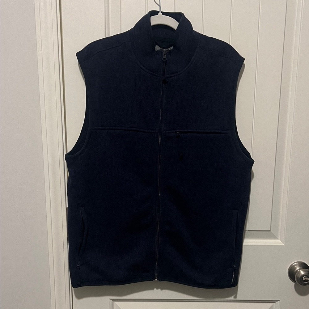 J. Crew Nordic Fleece Men's Vest - Large